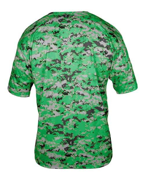 Men's Digital Camo T-Shirt - Kelly Digital Back