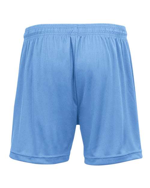 Girls' B-Core Shorts - Columbia Blue Back