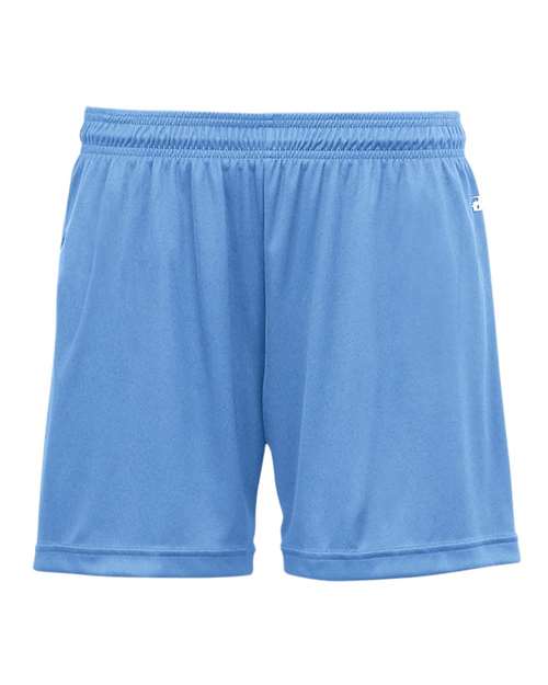 Girls' B-Core Shorts - Columbia Blue Front