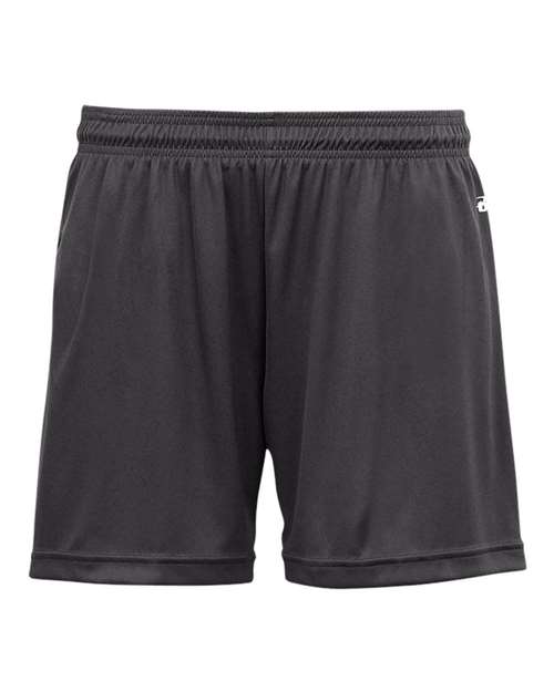 Girls' B-Core Shorts - Graphite Front