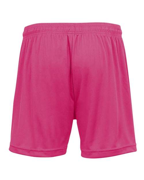 Girls' B-Core Shorts - Hot Pink Back