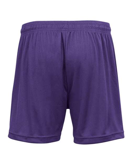 Girls' B-Core Shorts - Purple Back