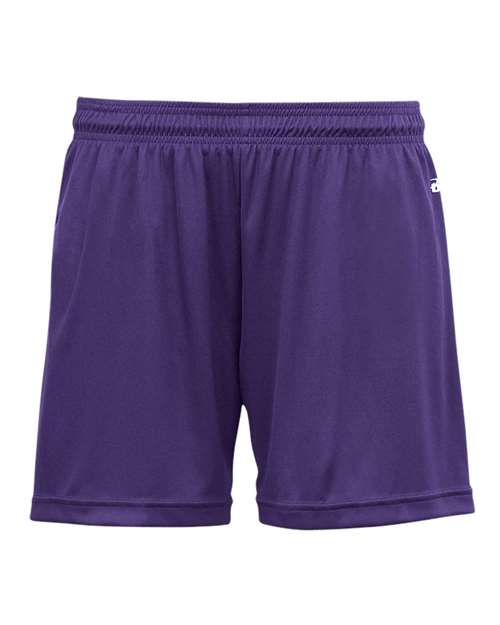 Girls' B-Core Shorts - Purple Front