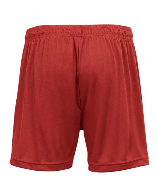 Girls' B-Core Shorts - Red Back