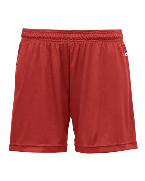 Girls' B-Core Shorts - Red Front