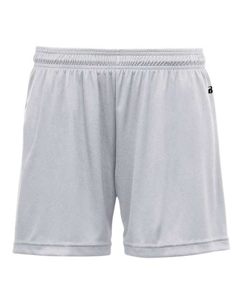 Girls' B-Core Shorts - Silver Front