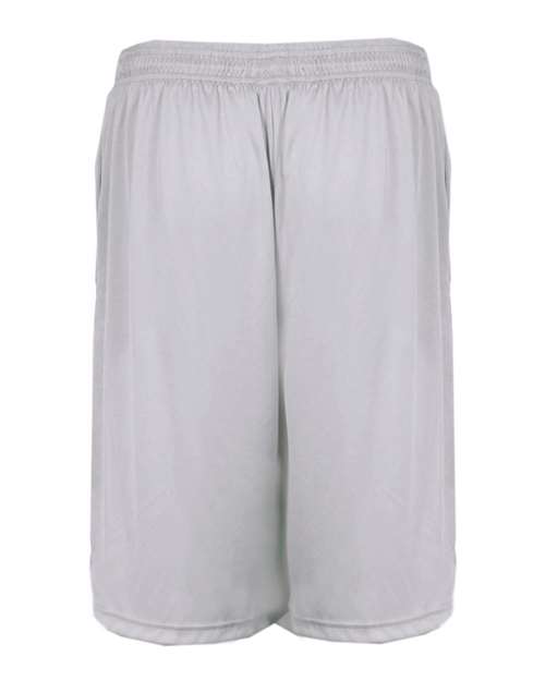 Youth B-Core Pocketed Shorts - Silver Back