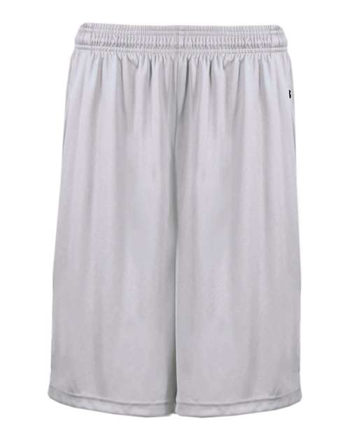 Youth B-Core Pocketed Shorts - Silver Front