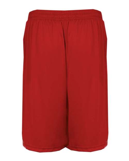 Youth B-Core Pocketed Shorts - Red Back