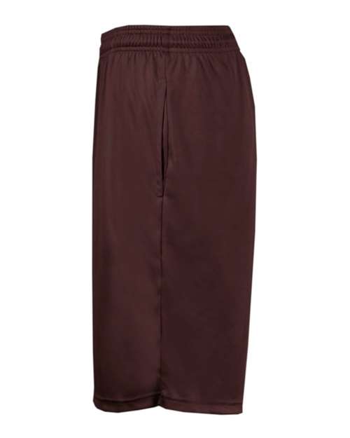 Youth B-Core Pocketed Shorts - Maroon Back