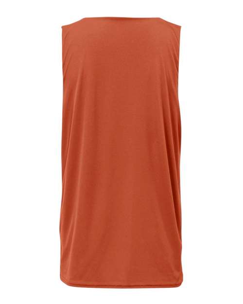 Youth B-Core Reversible Tank Top - Burnt Orange/ White Back