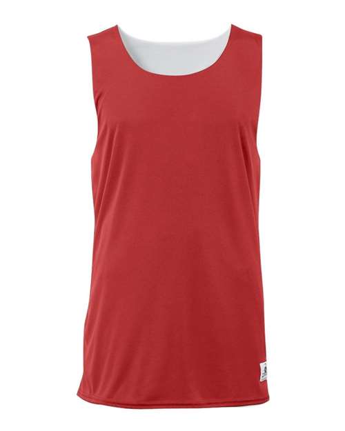 Youth B-Core Reversible Tank Top - Red/ White Front