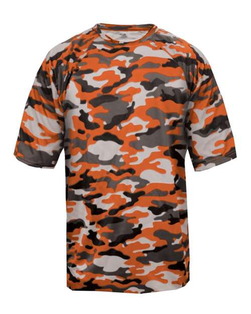 Men's Camo T-Shirt - Burnt Orange Front