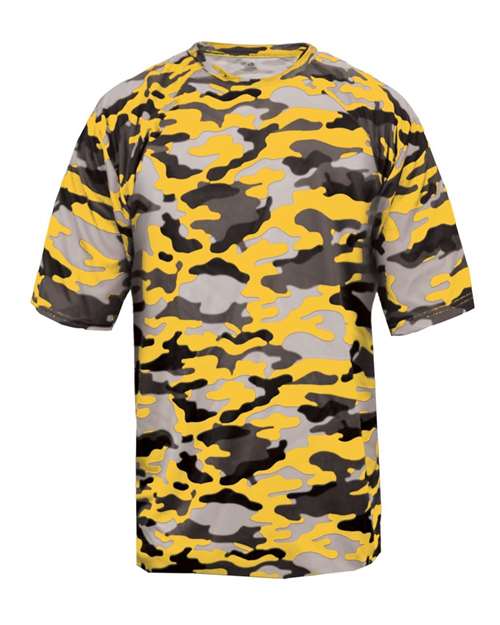 Men's Camo T-Shirt - Gold Front