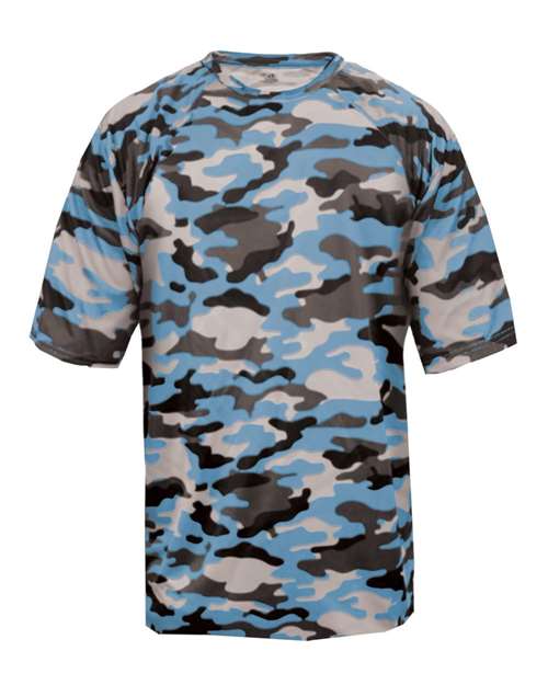 Men's Camo T-Shirt - Columbia Blue Front