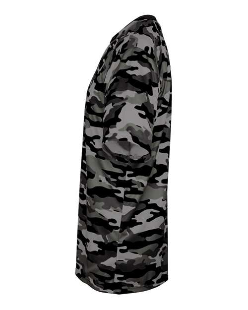 Badger Men's Camo T-Shirt - Side