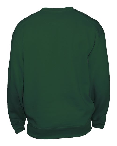 Unisex Pocket Crewneck Sweatshirt - Forest Back