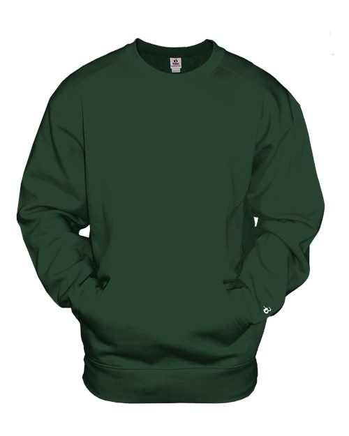 Unisex Pocket Crewneck Sweatshirt - Forest Front