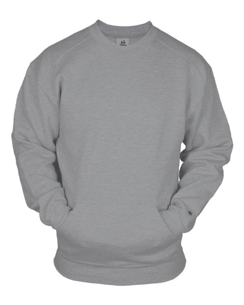 Unisex Pocket Crewneck Sweatshirt - Oxford Front