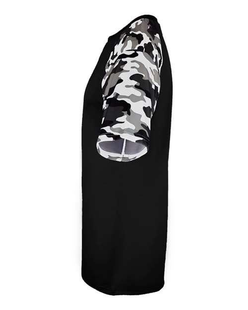 Badger Youth Camo Sport T-Shirt - Side