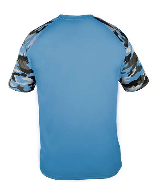 Youth Camo Sport T-Shirt - Columbia Blue/ Columbia Blue Camo Back