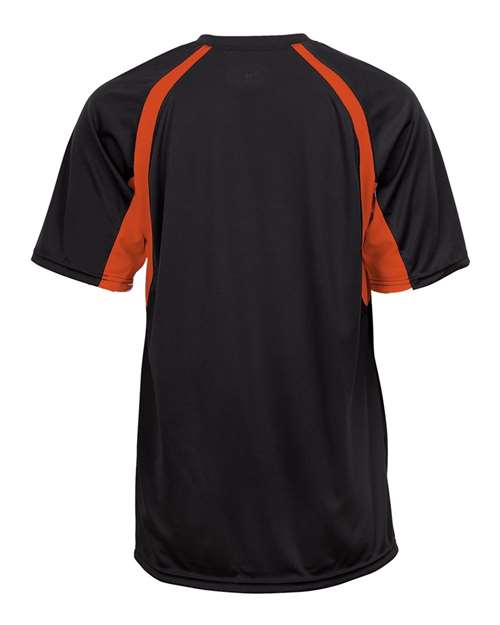 Youth B-Core Hook T-Shirt - Black/ Burnt Orange Back