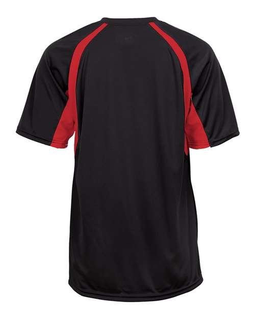 Youth B-Core Hook T-Shirt - Black/ Red Back