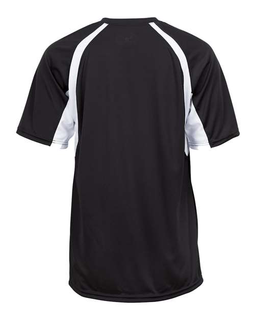 Youth B-Core Hook T-Shirt - Black/ White Back