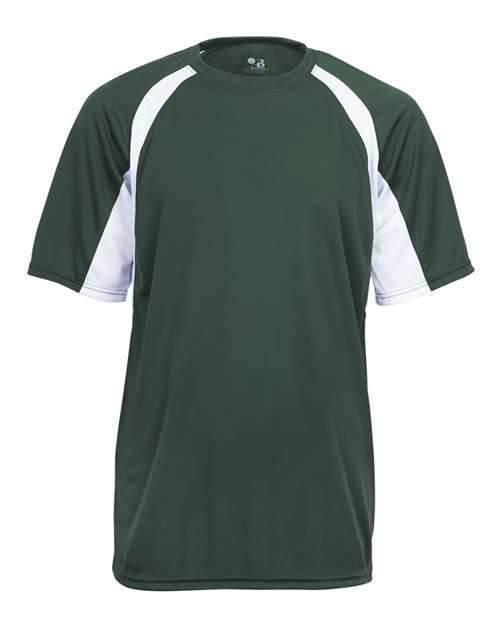 Youth B-Core Hook T-Shirt - Forest/ White Front