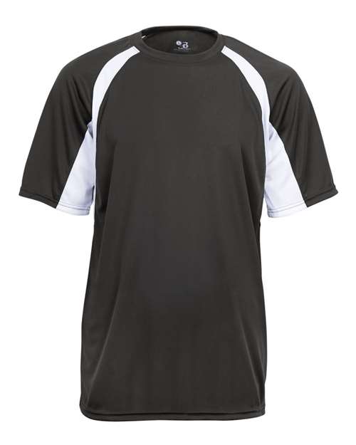 Youth B-Core Hook T-Shirt - Graphite/ White Front