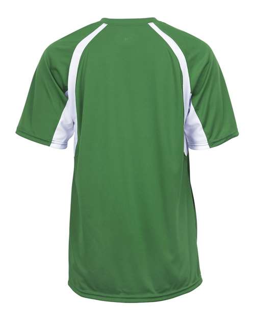 Youth B-Core Hook T-Shirt - Kelly/ White Back