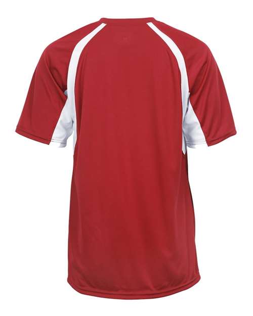 Youth B-Core Hook T-Shirt - Red/ White Back