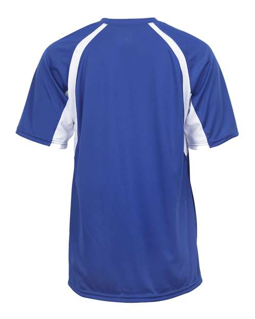 Youth B-Core Hook T-Shirt - Royal/ White Back