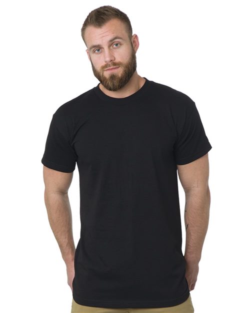 Men's Tall USA-Made T-Shirt - Navy Front