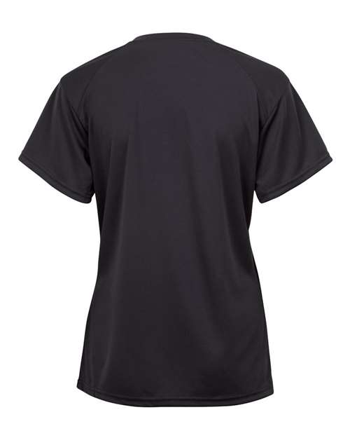 Youth B-Core V-Neck T-Shirt - Black Back