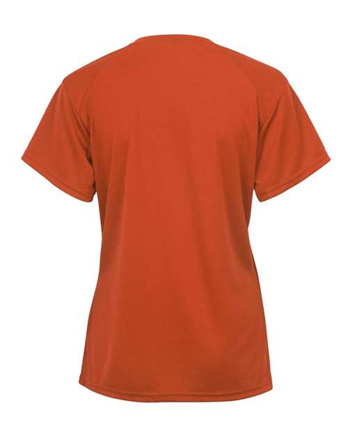 Youth B-Core V-Neck T-Shirt - Burnt Orange Back