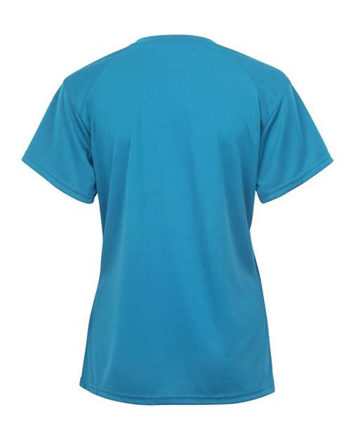 Youth B-Core V-Neck T-Shirt - Electric Blue Back