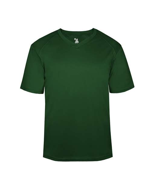 Youth B-Core V-Neck T-Shirt - Forest Front