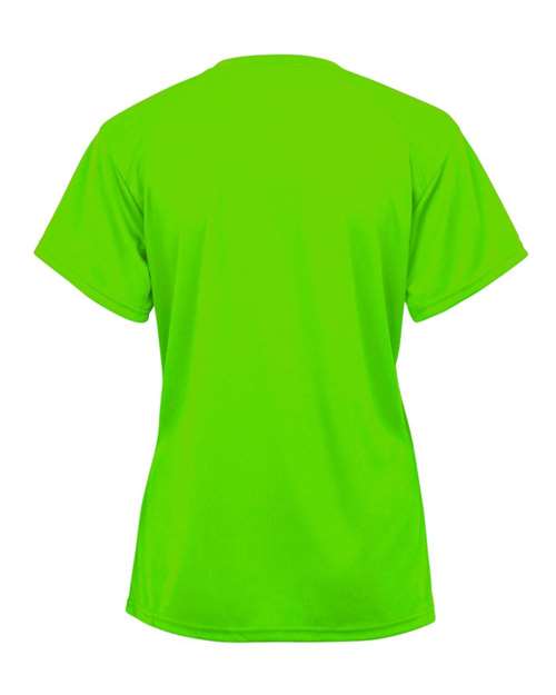 Youth B-Core V-Neck T-Shirt - Lime Back