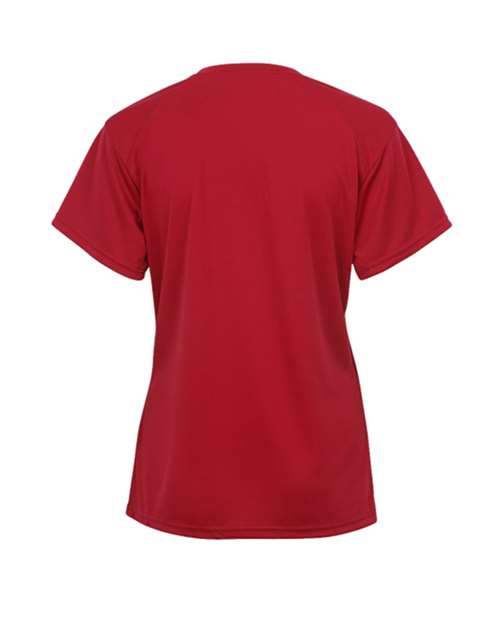 Youth B-Core V-Neck T-Shirt - Red Back