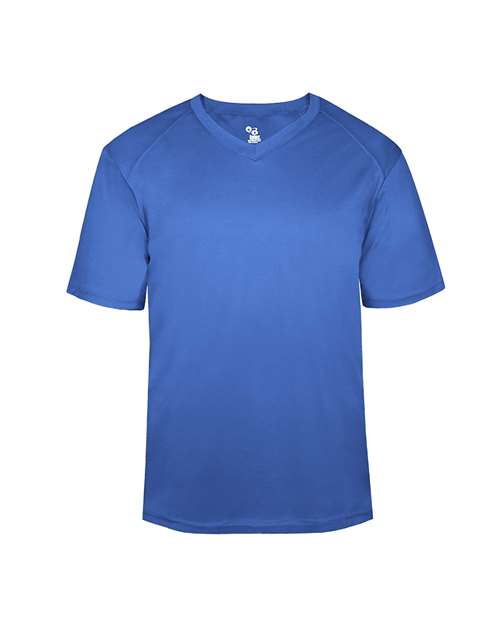 Youth B-Core V-Neck T-Shirt - Royal Front