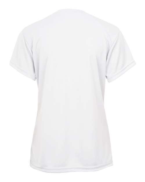 Youth B-Core V-Neck T-Shirt - White Back