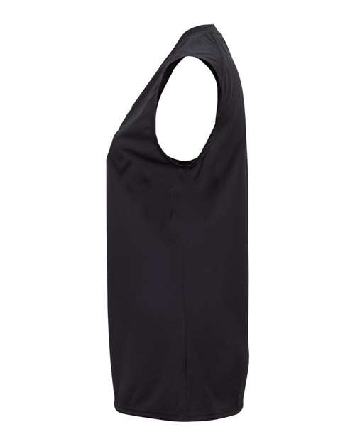 Badger Girls' B-Core Sleeveless T-Shirt - Side