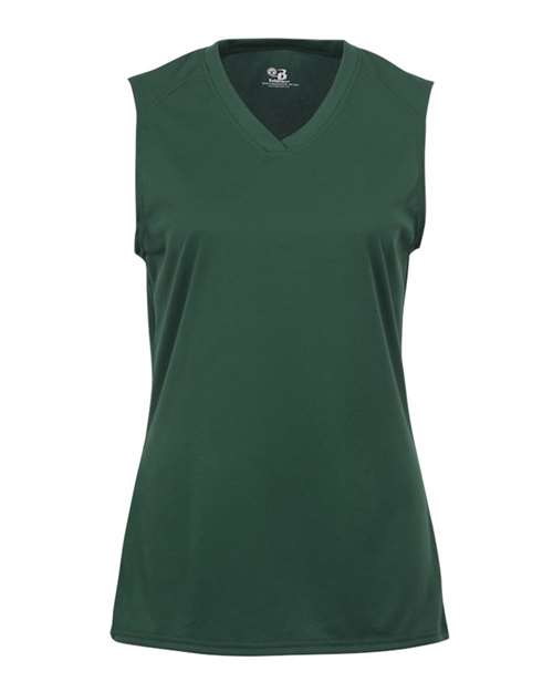 Girls' B-Core Sleeveless T-Shirt - Forest Front