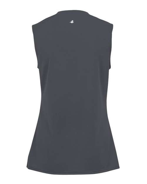 Girls' B-Core Sleeveless T-Shirt - Graphite Back