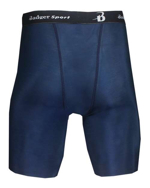 Men's Pro-Compression Shorts - Navy Back