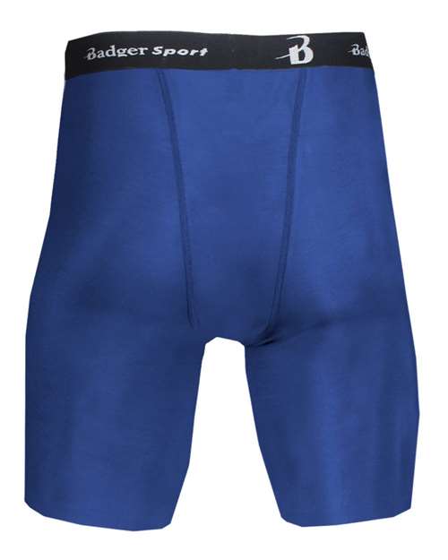 Men's Pro-Compression Shorts - Royal Back
