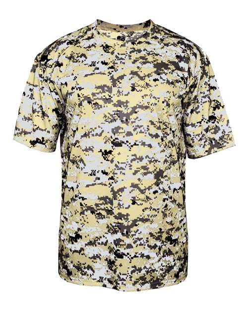 Youth Digital Camo T-Shirt - Vegas Gold Digital Front