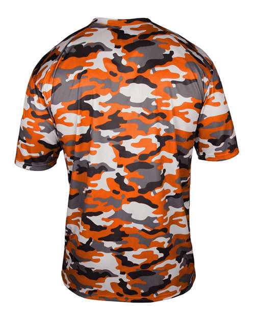 Youth Camo T-Shirt - Burnt Orange Back