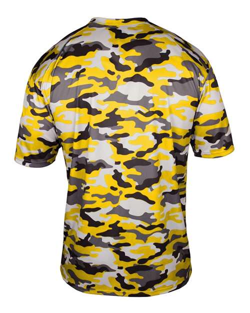 Youth Camo T-Shirt - Gold Back